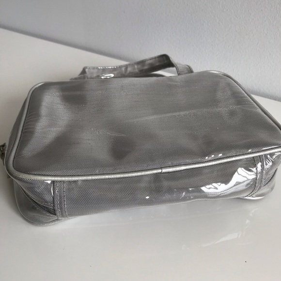 Marks & Spencer Space Silver Easy Clean Make Up Bag 90’s Y2K Vintage - Picture 5 of 15